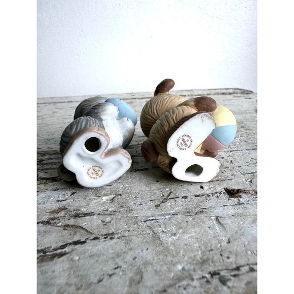 Vintage 1992 Avon Cat and Dog Porcelain Figurines Set Collectibles - Picture 5 of 6